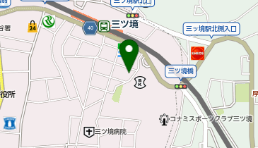 【予約制】Bounce ロッカーハックドラッグ三ツ境南店の収納スポットの地図画像