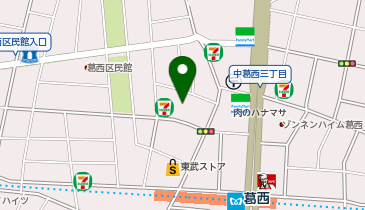 【予約制】Bounce Locker Seven-Eleven Edogawa Nakakasai 3-chome West Storage Spotの地図画像