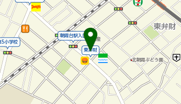【予約制】Bounce ロッカーサミットストア朝霞台店の地図画像