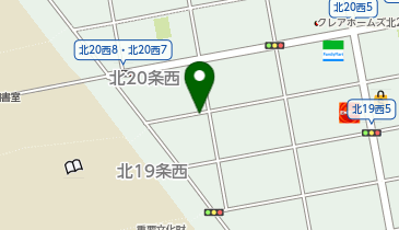 【予約制】Bounce ロッカー ヤマト運輸 北海道大学事務室 収納スポットの地図画像