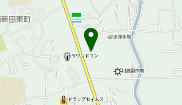 【予約制】Bounce ロッカー ヤマト運輸 草加谷塚センター 保管場所の地図画像