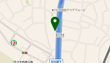 【予約制】Bounce ロッカー ヤマト運輸初代センター保管場所の地図画像