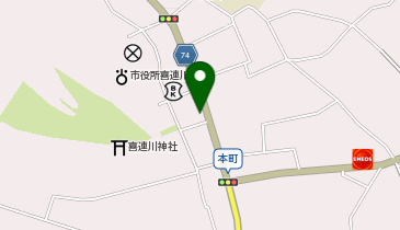 【予約制】Bounce ロッカー ウエルシアさくら桐生川店 収納スポットの地図画像