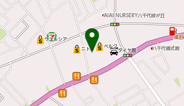 【予約制】Bounce ロッカーバーグ八千代緑が丘店 保管場所の地図画像