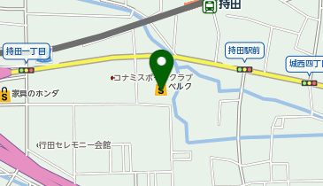【予約制】Bounce ロッカーベルク行田城西店 収納スポットの地図画像