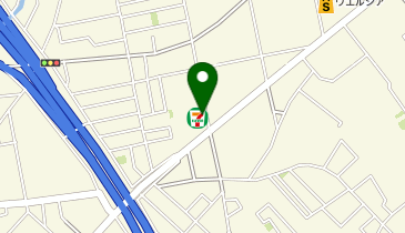 【予約制】Bounce ロッカー セブンイレブン 鶴ヶ島市役所通り店 収納スポットの地図画像