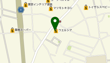 【予約制】Bounce Locker Welcia Utsunomiya Tsurutamachi Store Storage Spotの地図画像