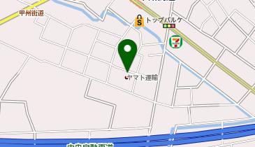 【予約制】Bounce ロッカー ヤマト運輸 日野満願寺センター保管場所の地図画像