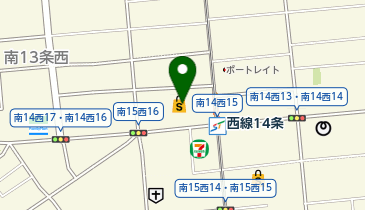 【予約制】Bounce Locker Satsuma Yamahana Minami 14jo Store Storage Spotの地図画像