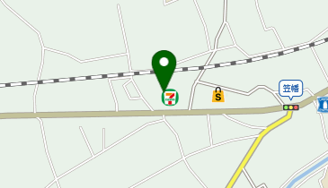 【予約制】Bounce セブンイレブン 川越西笠幡店 ロッカー 保管場所の地図画像