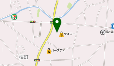 【予約制】Bounce ロッカー ヤオコー熊谷箱田店 お預かりスポットの地図画像