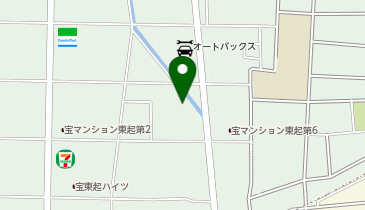 【予約制】Bounce ロッカー ヤマト運輸 中川トキセンター保管場所の地図画像