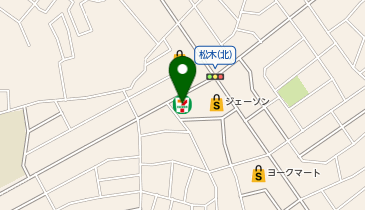 【予約制】Bounce ロッカー セブンイレブン 埼玉松木二丁目店 お預かりスポットの地図画像