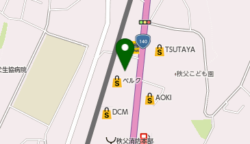 【予約制】Bounce ロッカーベルク宮地店 収納スポットの地図画像