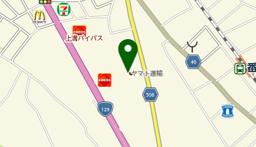 【予約制】Bounce ロッカー ヤマト運輸 相模原上溝センター 保管場所の地図画像