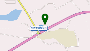 【予約制】Bounce ロッカー ヤマト運輸 宇佐センター 保管場所の地図画像