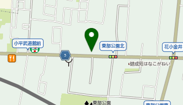 【予約制】Bounce ロッカー ウェルパーク小平花小金井店 保管場所の地図画像