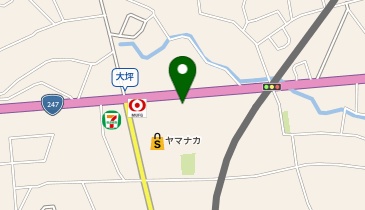 【予約制】Bounce ロッカー ヤマト運輸 蒲郡西センター 保管場所の地図画像