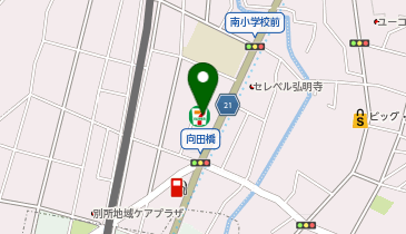 【予約制】Bounce ロッカー セブンイレブン 横浜中里店 お預かりスポットの地図画像