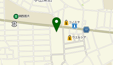 【予約制】Bounce ロッカー 関西スーパーマーケット マキノ店 収納スポットの地図画像