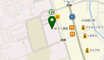 【予約制】Bounce ロッカー ヤマト運輸 菱木センター 保管場所の地図画像