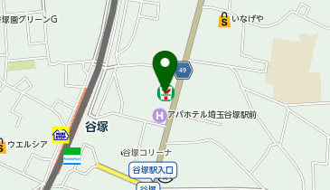 【予約制】Bounce セブンイレブン 草加瀬崎1丁目店 ロッカー 収納スポットの地図画像