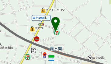 【予約制】Bounce ロッカー セブンイレブン 霞ヶ関駅北口 荷物預かりスポットの地図画像