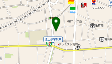 【予約制】Bounce ロッカー ラ プリ ストレージ スポットの地図画像