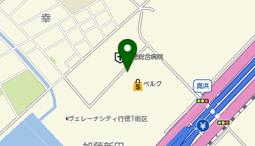 【予約制】Bounce ロッカーベルクフォルテ行徳店 収納スポットの地図画像