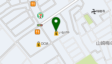 【予約制】Bounce ロッカーいなげや野田水木店 保管場所の地図画像