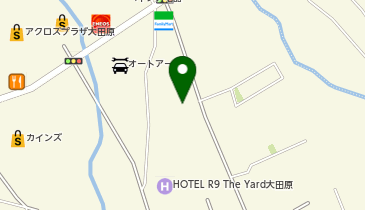 【予約制】Bounce ロッカー ヤマト運輸 大田原富士見センター預かり所の地図画像
