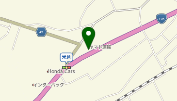 【予約制】Bounce ロッカー ヤマト運輸 八日市場センター 保管場所の地図画像