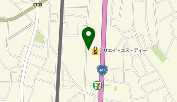 【予約制】Bounce ロッカークリエイトSD大和上和田店 収納スポットの地図画像