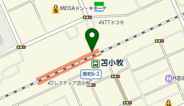 【予約制】Bounce ロッカーサツマ 苫小牧常盤町店保管場所の地図画像