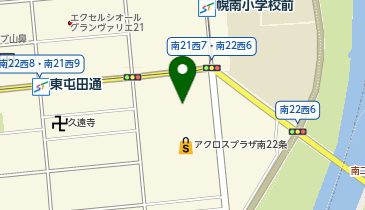 【予約制】Bounce Locker Satsuma Minami 22jo Store Storage Spotの地図画像