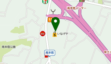 【予約制】Bounce ロッカーいなげや横浜南本宿店 収納スポットの地図画像