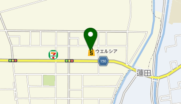 【予約制】Bounce ロッカー ウエルシア稲栄店 収納スポットの地図画像