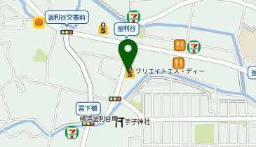 【予約制】Bounce ロッカークリエイトSD金沢釜利谷店保管スポットの地図画像