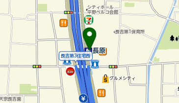 【予約制】Bounce ロッカー 大阪メトロ谷町線 長原駅 改札口近く 保管スポットの地図画像