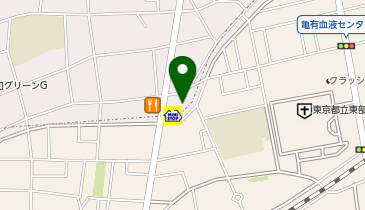 【予約制】Bounce ロッカー ビッグ・エー 足立東和店 収納スポットの地図画像