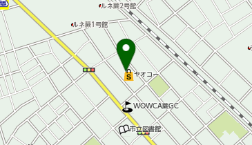 【予約制】Bounce ロッカー ヤオコー蕨南町店 お預かりスポットの地図画像