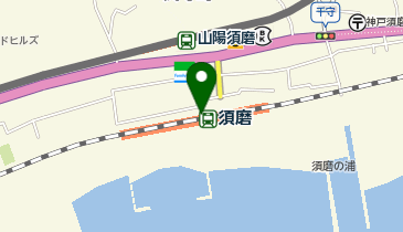 【予約制】Bounce ロッカー JR西日本 須磨駅 収納スポットの地図画像