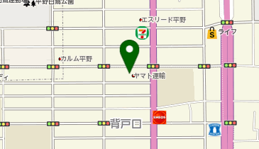 【予約制】Bounce ロッカー ヤマト運輸 桐生割センター 保管場所の地図画像