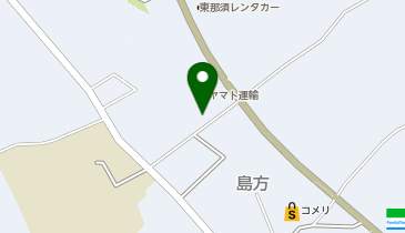 【予約制】Bounce ロッカー ヤマト運輸 那須塩原駅センター 保管場所の地図画像