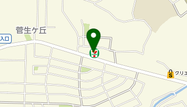 【予約制】Bounce セブンイレブン川崎菅生2丁目店のロッカー保管場所の地図画像