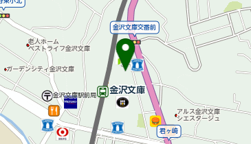 【予約制】Bounce ロッカー 京浜急行電鉄 金沢文庫駅東口バスターミナル預かり所の地図画像