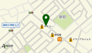 【予約制】Bounce ロッカー ヤオコー一本松南店保管場所の地図画像