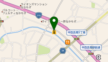 【予約制】Bounce ロッカー ウエルシア堺百舌鳥梅町店保管場所の地図画像