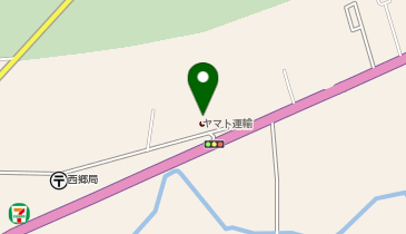 【予約制】Bounce ロッカー ヤマト運輸 白河営業所(白河西郷)保管場所の地図画像