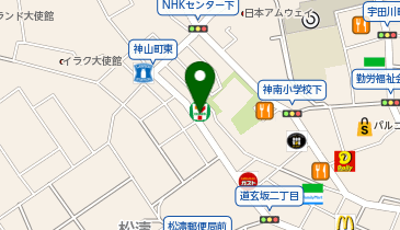 【予約制】Bounce ロッカーPUDOステーション セブンイレブン 渋谷宇田川町北店 預かりスポットの地図画像